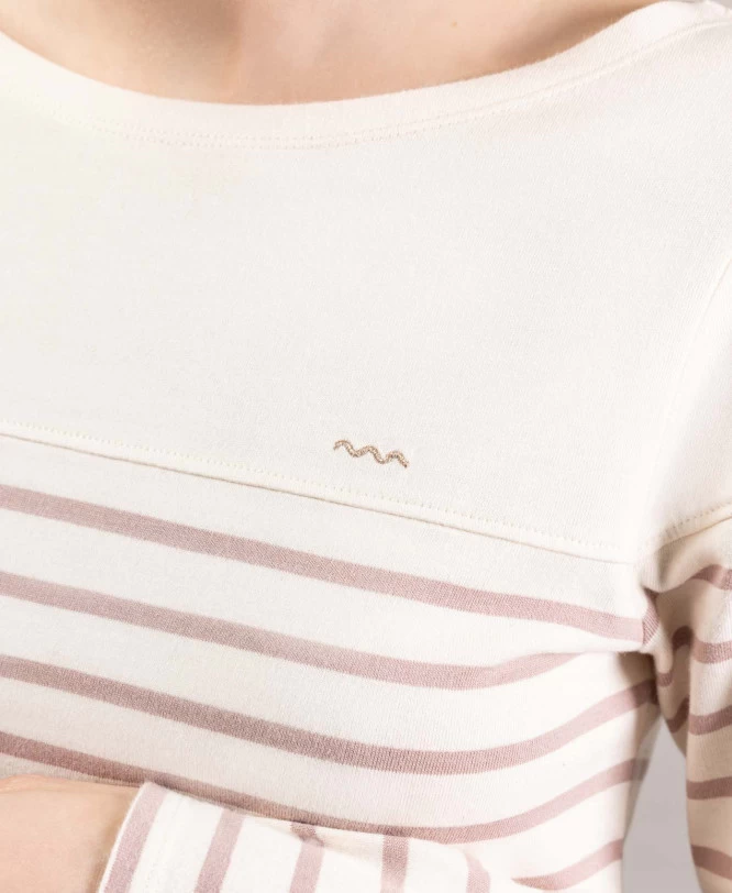 Marinière Femme Violet 3 Marinière Femme Violet – Image 3