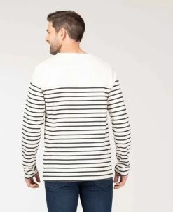 Marinière Homme Fond Grège Rayé Gris -Style Famille Boutique prod 10040 mariniere ml fond grege raye gris antracite momoa 666x812 fc7ea0111e0b