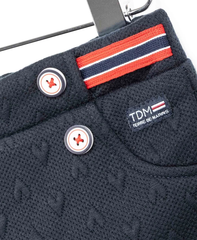 Short Hiver Bleu Marine Fille 3 Short Hiver Bleu Marine Fille – Image 3