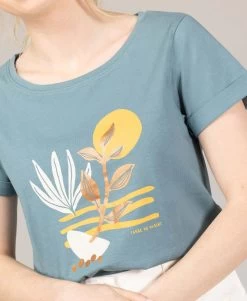 T-shirt Imprimé Vert Femme -Style Famille Boutique prod 10148 tee shirt mc vert torus 666x812 fc7ea0111e0b