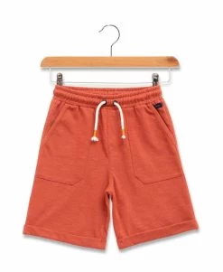 Bermuda Garçon Terracotta