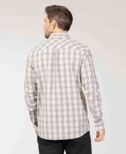 Chemise Blanche à Carreaux Homme -Style Famille Boutique prod 10403 chemise chemisier ml carreaux multicolore cayane 666x812 fc7ea0111e0b