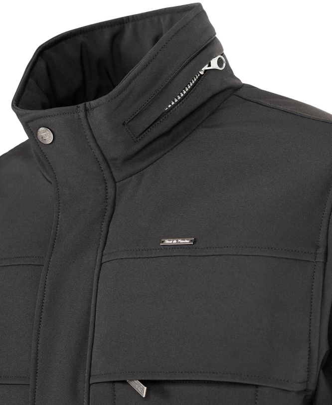 PARKA NOIR NORDY 3 PARKA NOIR NORDY – Image 3