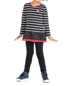 Legging Long Bleu Marine Fille