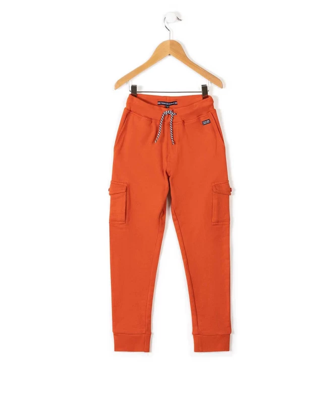 PANTALON ORANGE ROUILLE CARGO 1 PANTALON ORANGE ROUILLE CARGO