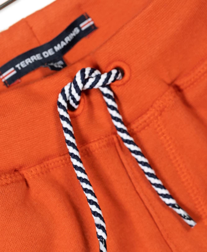 PANTALON ORANGE ROUILLE CARGO 3 PANTALON ORANGE ROUILLE CARGO – Image 3