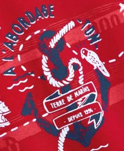 TEE SHIRT MC ROUGE RUBIS OBOTA -Style Famille Boutique prod 1495 tee shirt mc rouge rubis obota 666x812 fc7ea0111e0b