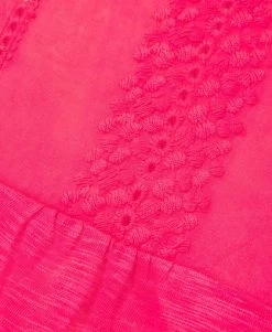 T-shirt Rose Manches Courtes Volantées Femme -Style Famille Boutique prod 1815 tee shirt mc hibiscus arum 666x812 fc7ea0111e0b