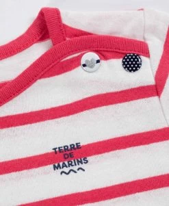 MARINIERE MC FD NATUREL RY ROSE HIBISCUS PESTELAN -Style Famille Boutique prod 3931 mariniere mc fd naturel ry rose hibiscus pestelan 666x812 fc7ea0111e0b