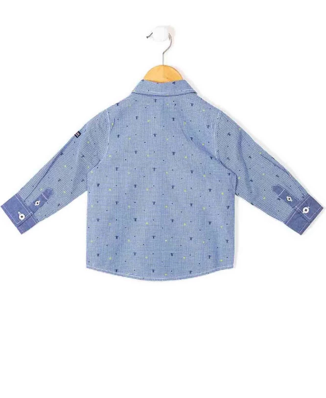 Chemise Bleu Ciel Garçon 2 Chemise Bleu Ciel Garçon – Image 2