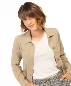 Veste En Jean Beige Femme -Style Famille Boutique prod 4035 veste ml caramel clair vines 666x812 fc7ea0111e0b