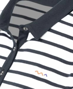 Polo Rayé Femme Manches 3/4 -Style Famille Boutique prod 4492 polo m3 4 fond naturel raye marine unchal 666x812 fc7ea0111e0b