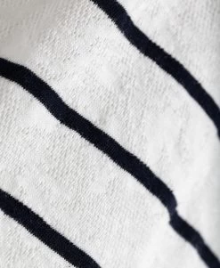 T-shirt Rayé Manches Longues Femme -Style Famille Boutique prod 452 tee shirt ml fond naturel raye bleu nuit heme 666x812 fc7ea0111e0b