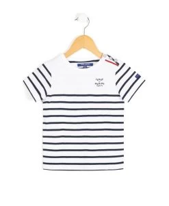 Marinière Enfant Rayé Bleu Marine