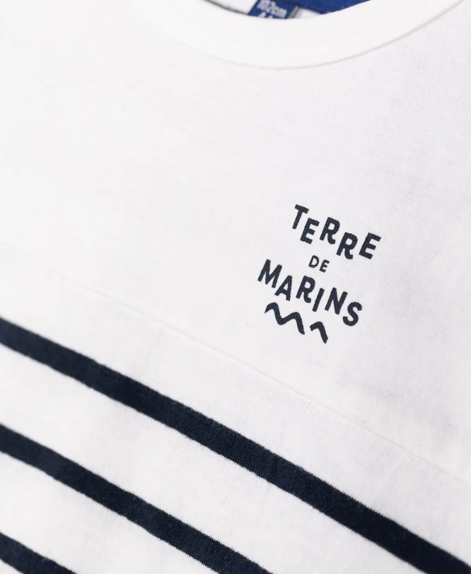 Marinière Enfant Rayé Bleu Marine 3 Marinière Enfant Rayé Bleu Marine – Image 3