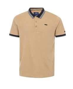 Polo Beige Foncé Homme