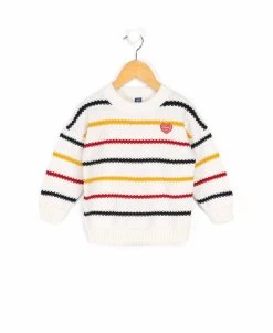 Pull Rayé Multicolore Fille