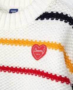 Pull Rayé Multicolore Fille 5 Pull Rayé Multicolore Fille -Style Famille Boutique prod 4765 pull fond blanc raye multicolore ixona 666x812 fc7ea0111e0b