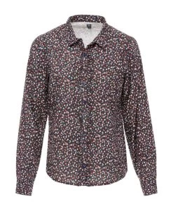 Chemise Imprimé Manches Longues Femme