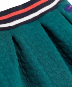 Jupe Verte En Molleton Fille -Style Famille Boutique prod 4876 jupe courte vert profond clodia 666x812 fc7ea0111e0b