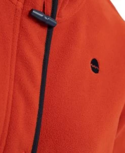 Polaire Rouge Femme -Style Famille Boutique prod 5011 veste polaire rouge brique necar 666x812 fc7ea0111e0b