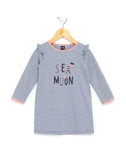Chemise De Nuit Rayée Fille