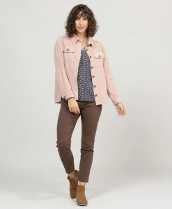 Veste En Velours Côtelée Rose Femme -Style Famille Boutique prod 5257 veste ml vieux rose rinar 666x812 fc7ea0111e0b