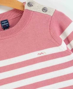 Pull Marin Rose Et Blanc Fille 5 Pull Marin Rose Et Blanc Fille -Style Famille Boutique prod 5293 pull fond rose raye blanc bolaba 666x812 fc7ea0111e0b