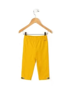 Legging Court Jaune Fille
