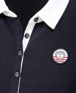 Polo Manches 3/4 Bleu Marine Marine Femme -Style Famille Boutique prod 5447 polo m3 4 marine ucape 666x812 fc7ea0111e0b