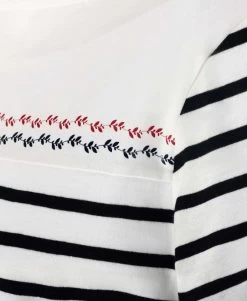 Marinière Revisitée Manches 3/4 Femme -Style Famille Boutique prod 547 tee shirt m3 4 fond naturel raye marine aris 666x812 fc7ea0111e0b