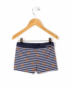 Boxer De Bain Rayé Bicolore Garçon