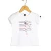 TEE SHIRT MC IMPRIME BLANC MOVY