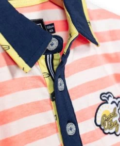 POLO MC FOND NATUREL RAYE ORANGE ASTIKA 5 POLO MC FOND NATUREL RAYE ORANGE ASTIKA -Style Famille Boutique prod 5848 polo mc fond naturel raye orange astika 666x812 fc7ea0111e0b