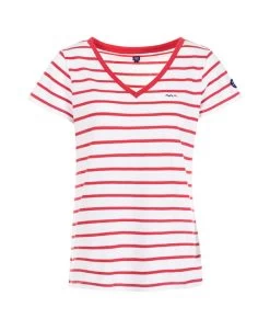 MARINIERE MC RAYE BLANC/ROSE HIBISCUS PALAVA