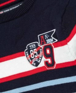 Pull Rayé Bleu Marine Garçon -Style Famille Boutique prod 5979 pull raye multicolore antolis 666x812 fc7ea0111e0b