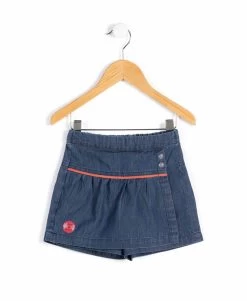 Jupe Short En Jean Fille