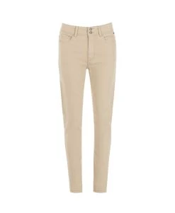 Style Famille Boutique 5 Pantalon Beige Femme