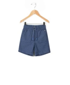 Style Famille Boutique 47 Bermuda Garçon Bleu Ardoise