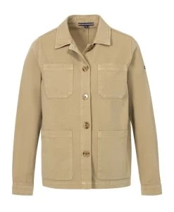 Veste En Jean Beige Femme
