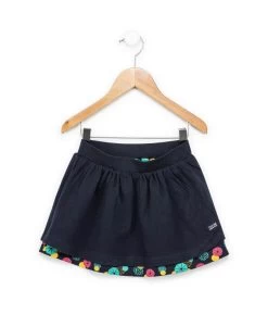 JUPE COURTE INDIGO ELIZIA