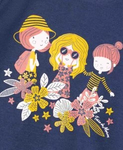 Robe Fille Effet 2 En 1 T-shirt Et Jupe 5 Robe Fille Effet 2 En 1 T-shirt Et Jupe -Style Famille Boutique prod 6463 robe mc bleu nuit choupe 666x812 fc7ea0111e0b