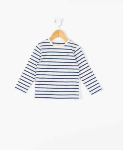 Marinière Garçon éco-conçue Bleu/blanc