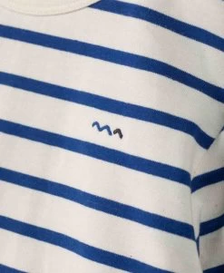 Marinière Garçon éco-conçue Bleu/blanc -Style Famille Boutique prod 6607 mariniere ml fd grege raye bleu vif ecogal 666x812 fc7ea0111e0b