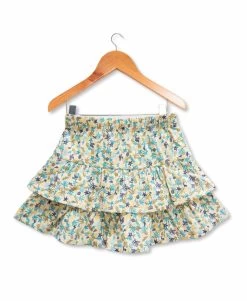 Jupe Courte à Volants Fille -Style Famille Boutique prod 6614 jupe courte imprime fond grege robia 666x812 fc7ea0111e0b