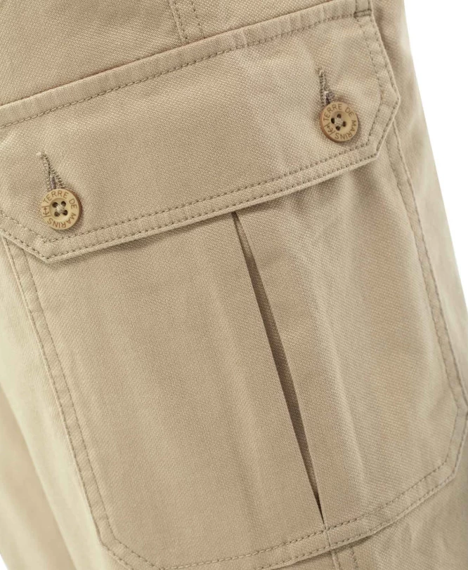 Pantalon Cargo Beige Homme 4 Pantalon Cargo Beige Homme – Image 4