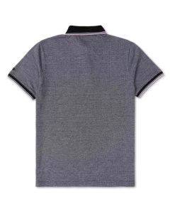 Polo Noir Micro Jacquard Homme -Style Famille Boutique prod 6738 polo mc noir cidaro 666x812 fc7ea0111e0b