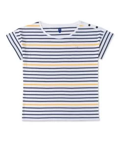 TEE SHIRT MC RAYE JAUNE ASMAR