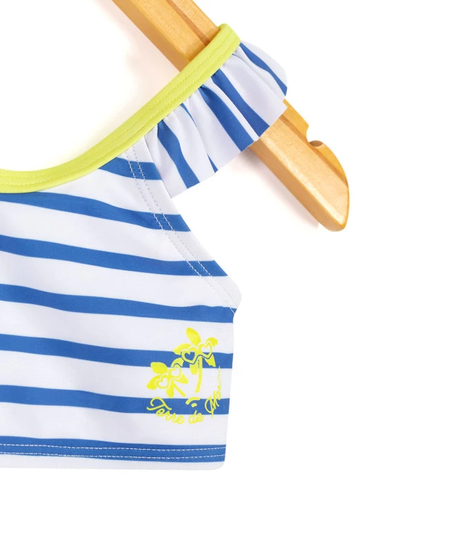 Maillot De Bain Rayé 2 Pièces Fille 3 Maillot De Bain Rayé 2 Pièces Fille – Image 3
