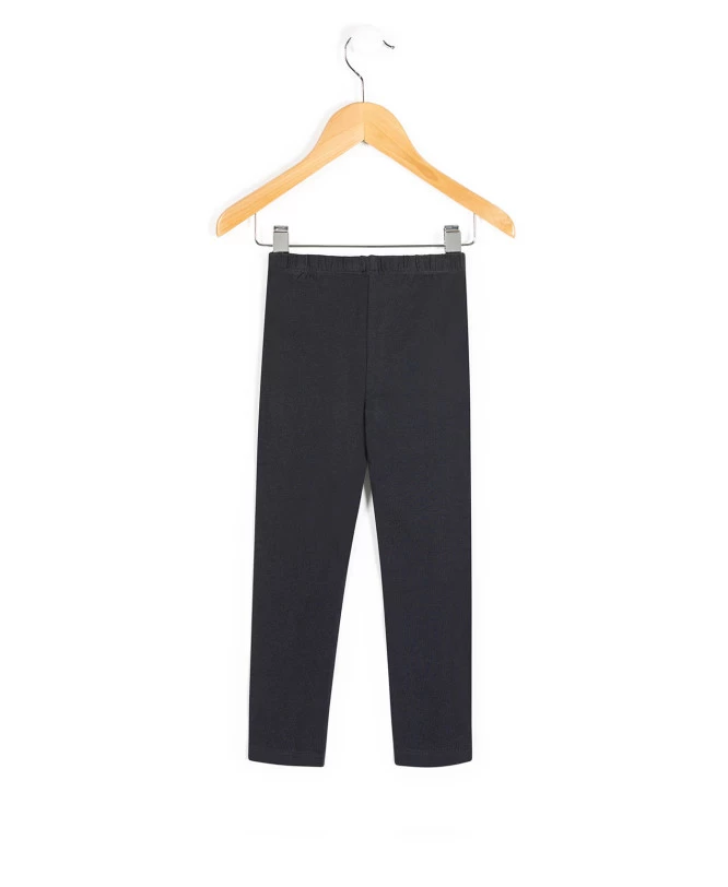 Legging Long Bleu Marine Fille 2 Legging Long Bleu Marine Fille – Image 2